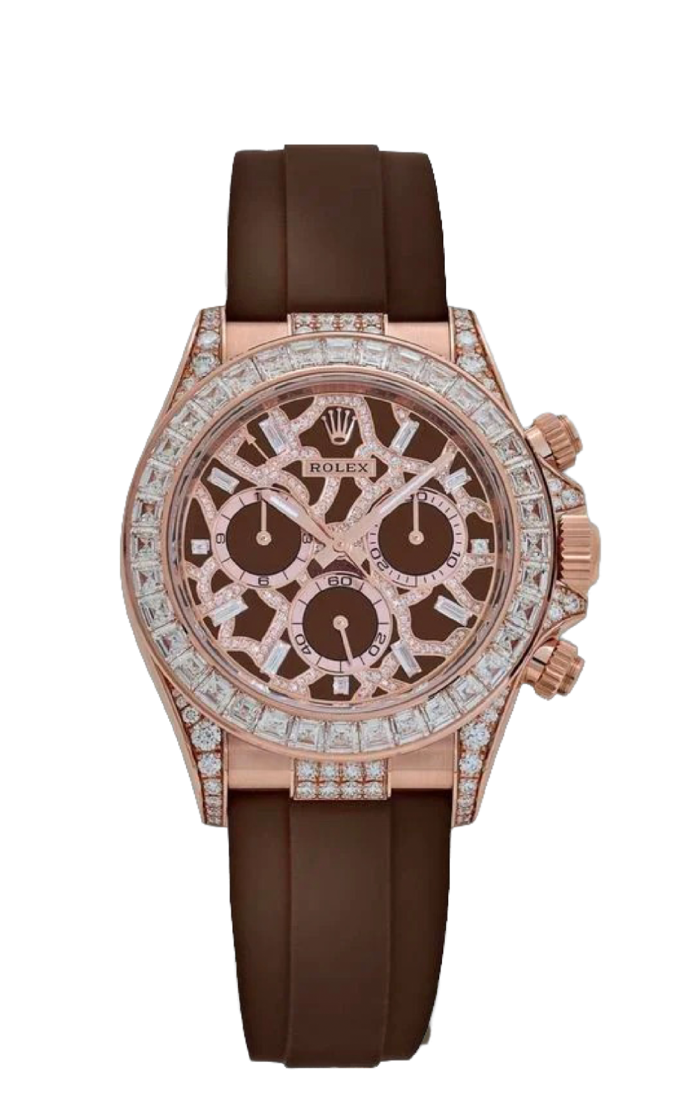 Daytona 126555TBR: il disegno del Giraffe