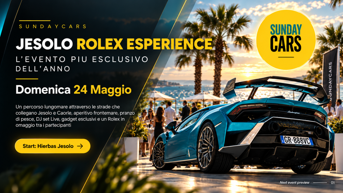 SUNDAYCARS JESOLO ROLEX EXPERIENCE
