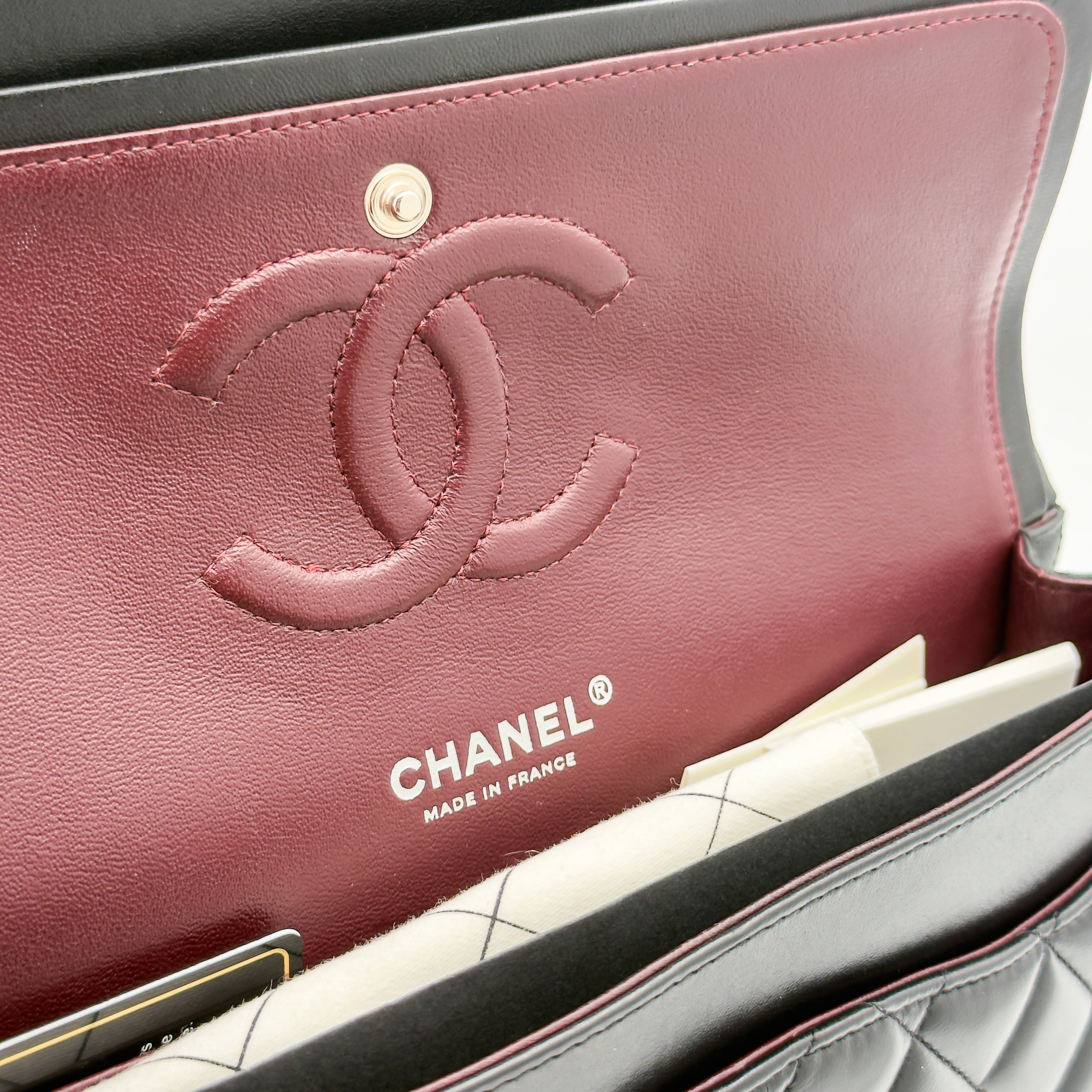 Chanel Classic 11.12 25 - Nera/Lambskin - HW Silver — foto 5