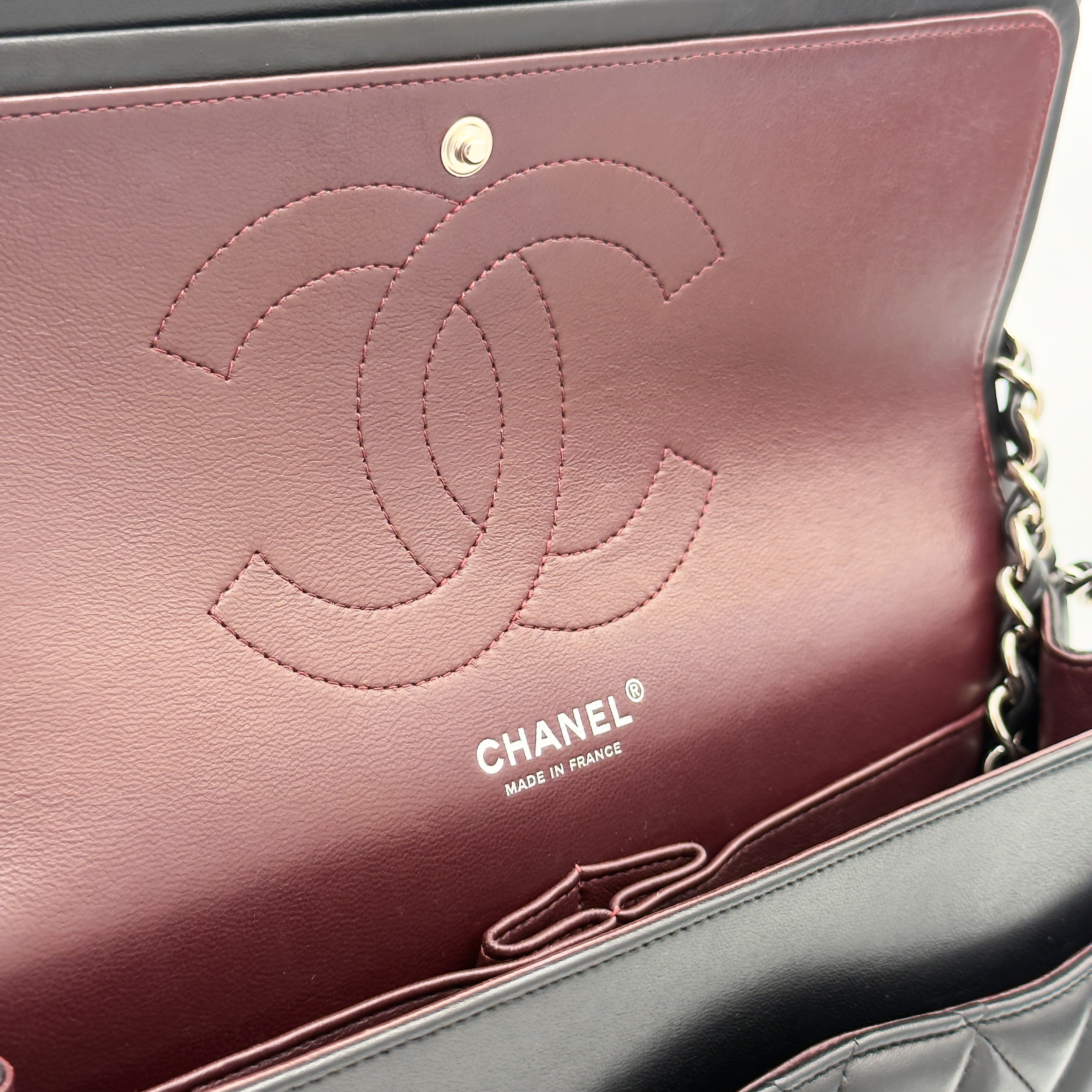 Chanel Jumbo 30 - Nera/Lambskin - HW Silver — foto 4