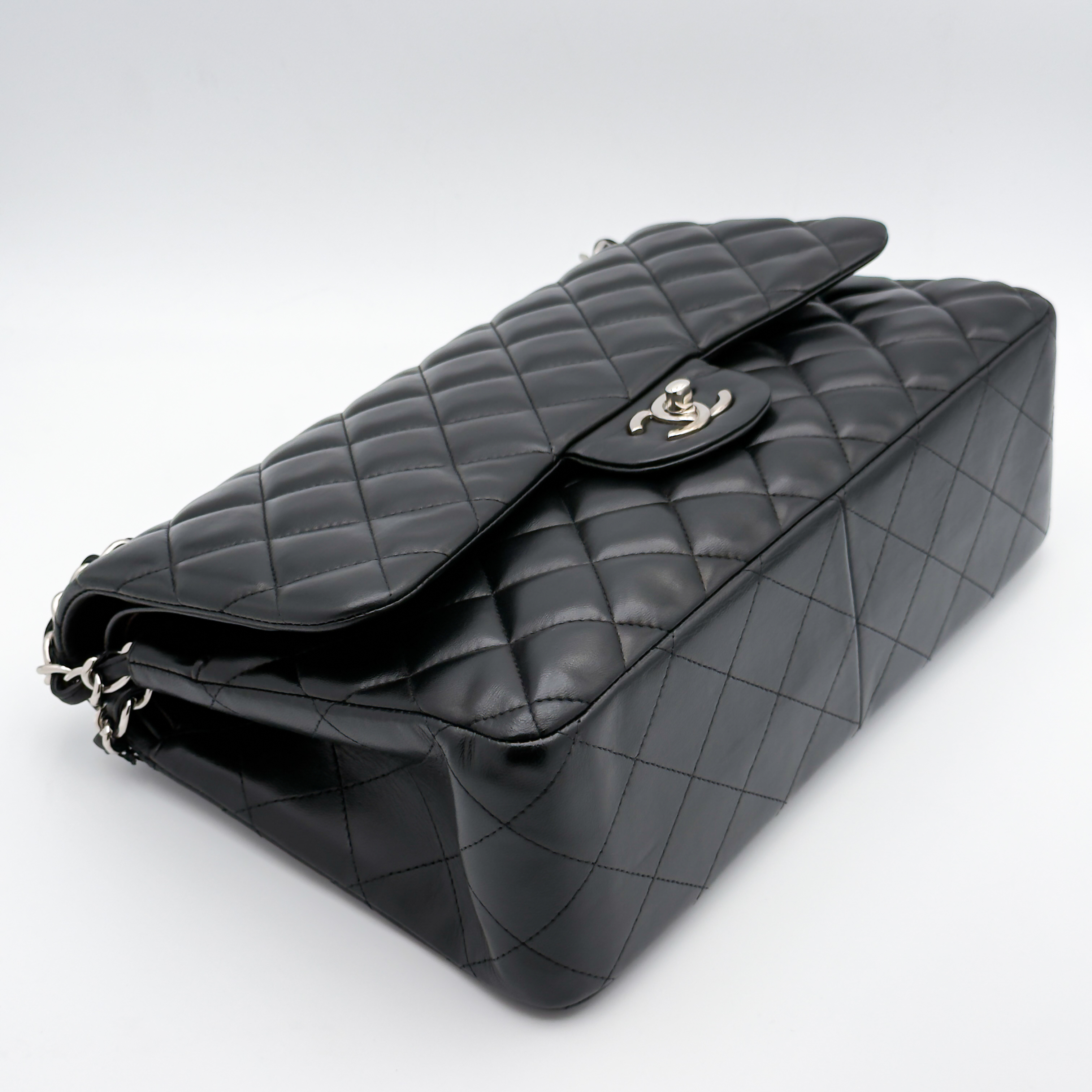 Chanel Jumbo 30 - Nera/Lambskin - HW Silver — foto 5