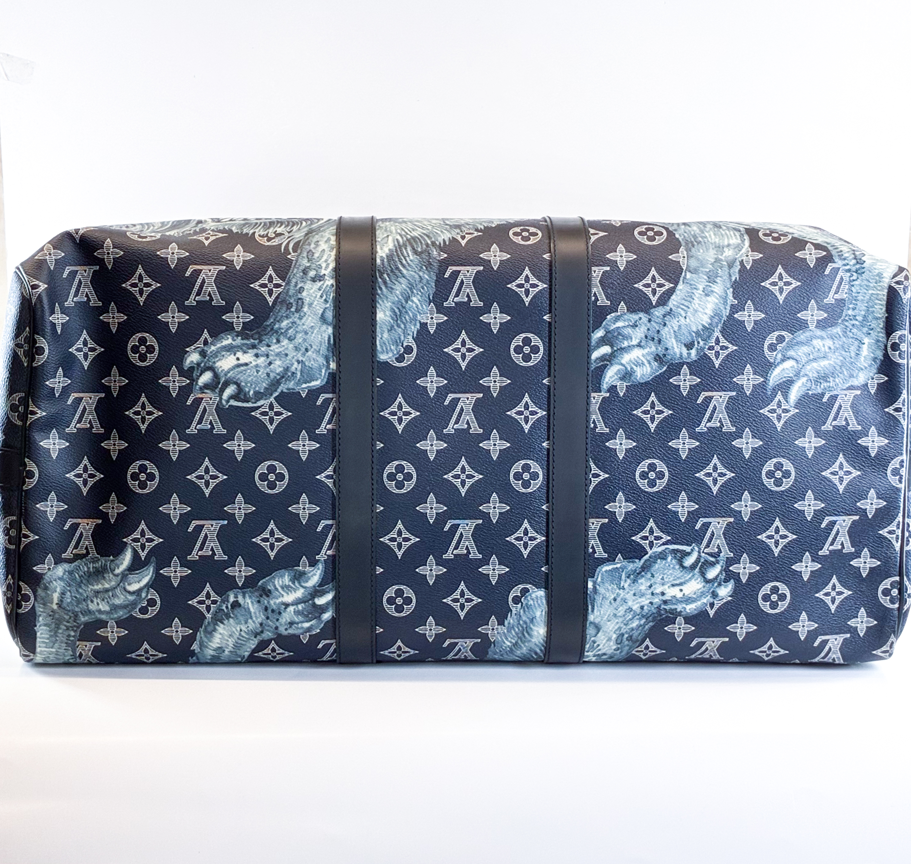 LV Keepall 55 Chapman Brothers Savana Ink Lion — foto 5